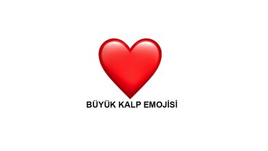 Büyük Kalp Emojisi Kopyala