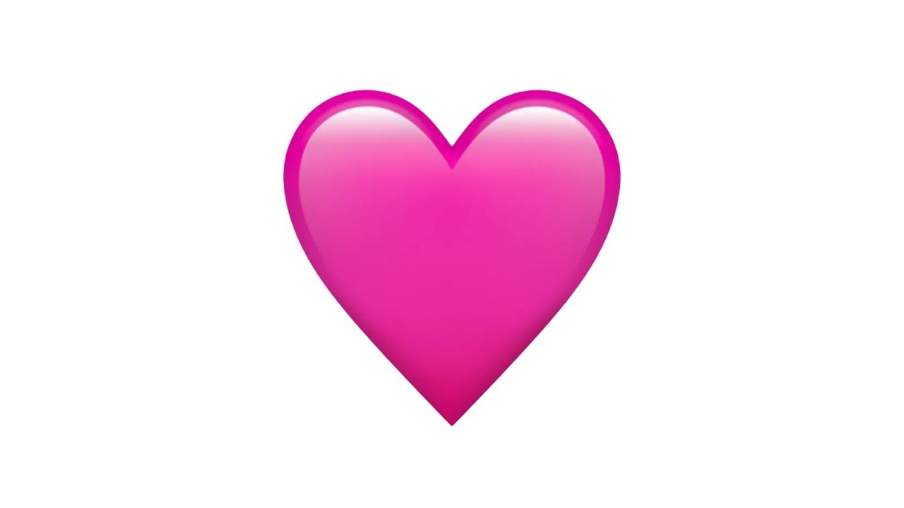 Pembe Kalp Emoji