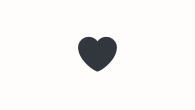 Siyah Kalp Emoji