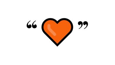 Turuncu Kalp Emoji