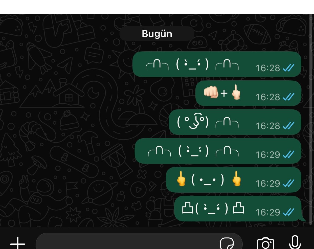 Whatsapp nah emojisi kopyala