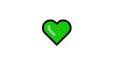Yeşil Kalp Emoji